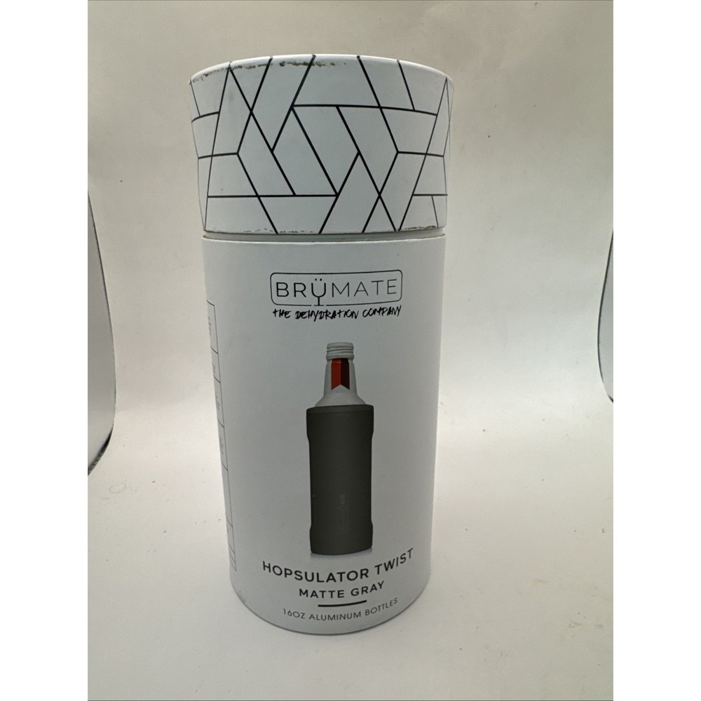 Brumate Hopsulator Bott'l  Matte Black 12oz w/ box